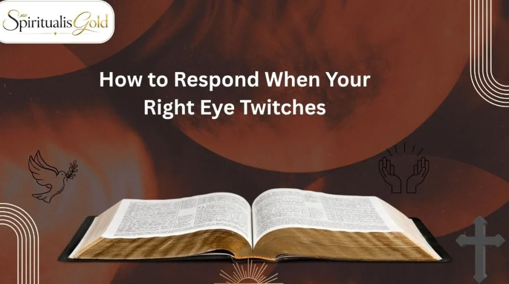 How to Respond When Your Right Eye Twitches