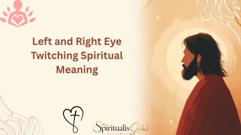 Left and Right Eye Twitching Spiritual Meaning