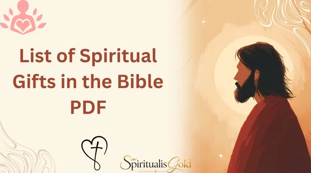 List of Spiritual Gifts in the Bible PDF